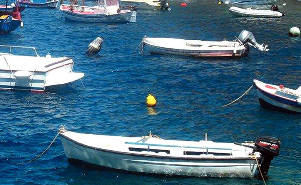 The Greek island of Tinos. The Greek island of Tinos.