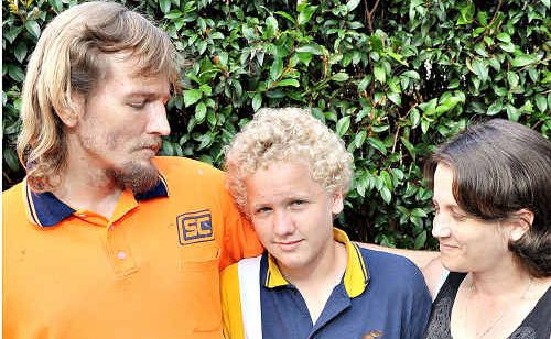 John-Paul and Kylie Andrew with their son Zac. They say an ambulance should have been called when he lost consciousness at school. John-Paul and Kylie Andrew with their son Zac. They say an ambulance should have been called when he lost consciousness at school.