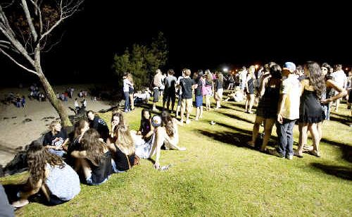 Police and volunteers will be out in force this weekend as thousands of school leavers arrive in Byron Bay to kick off the annual schoolies’ celebrations. High visibility policing will include drug detection dogs and random breath tests. jay cronan Police and volunteers will be out in force this weekend as thousands of school leavers arrive in Byron Bay to kick off the annual schoolies’ celebrations. High visibility policing will include drug detection dogs and random breath tests. jay cronan