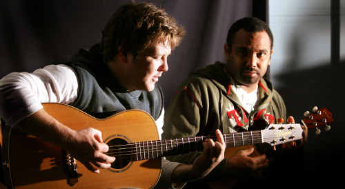Tom Busby and Jeremy Marou. Tom Busby and Jeremy Marou.