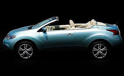 Nissan's Murano CrossCabriolet. Nissan's Murano CrossCabriolet.