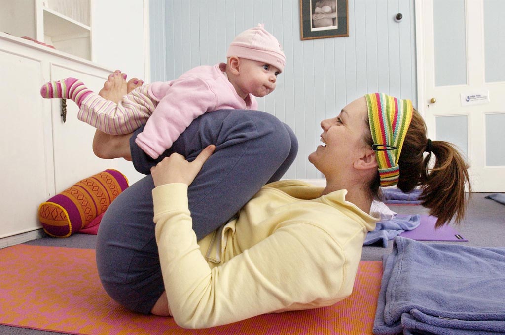 Cassandra Smith with baby Charlotte.
