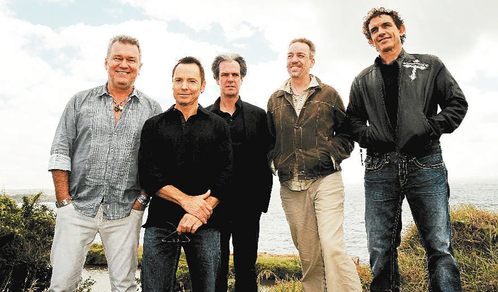Don Wlker (centre) with Cold Chisel. Don Wlker (centre) with Cold Chisel.