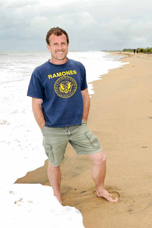 Nigel Brennan on Moore Park Beach, one year after his release. Nigel Brennan on Moore Park Beach, one year after his release.