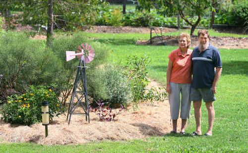 Wet weather over the last few months should see water rates lower than average for Gail and Ray Dobe who maintain their lush garden with a host of water saving strategies. The shape of their yard allows water to be caught. Wet weather over the last few months should see water rates lower than average for Gail and Ray Dobe who maintain their lush garden with a host of water saving strategies. The shape of their yard allows water to be caught.