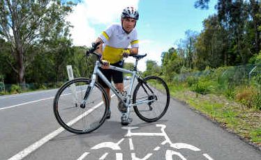 What's proposed: Bicycle NSW CEO Omar Khalifa says the RTA has indicated it may build a cycleway similar to what’s seen on Hogbin Drive. What's proposed: Bicycle NSW CEO Omar Khalifa says the RTA has indicated it may build a cycleway similar to what’s seen on Hogbin Drive.