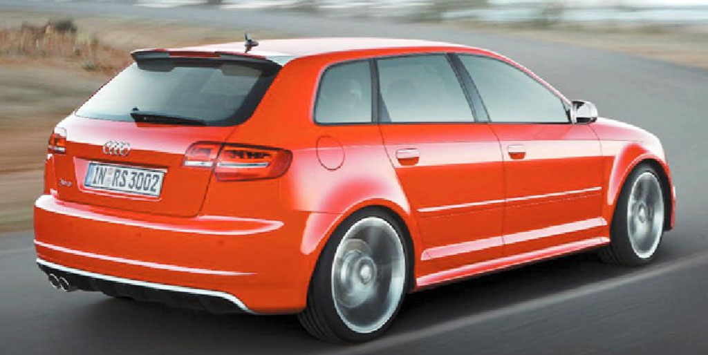 Audi has unveiled the world's most powerful hot-hatch with a new RS variant of its A3 small car. Audi has unveiled the world's most powerful hot-hatch with a new RS variant of its A3 small car.