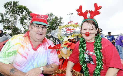 Geoff and Sue Quinn, of Alstonville, love doing the annual North Coast Charity Motorcycle Toy Run each year on their Can-Am Spyder. Geoff and Sue Quinn, of Alstonville, love doing the annual North Coast Charity Motorcycle Toy Run each year on their Can-Am Spyder.