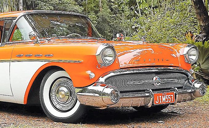 Jim Humphreys' 1957 Buick Century Caballero Estate Wagon. Jim Humphreys' 1957 Buick Century Caballero Estate Wagon.