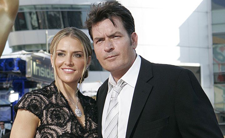 Brooke Mueller and Charlie Sheen. Brooke Mueller and Charlie Sheen.