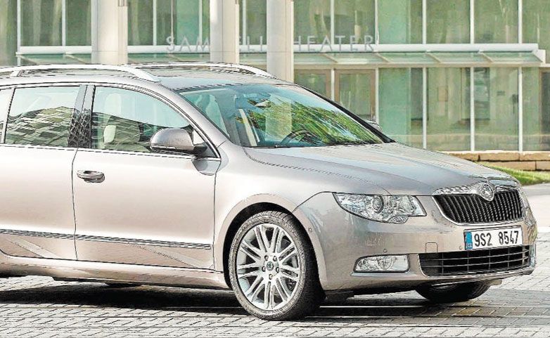 The Skoda Superb Wagon. The Skoda Superb Wagon.