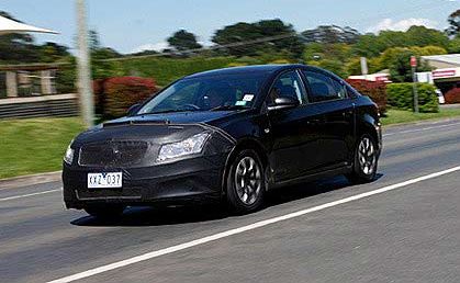 Australian-made versions of the Holden Cruze are caught testing in NSW. Australian-made versions of the Holden Cruze are caught testing in NSW.