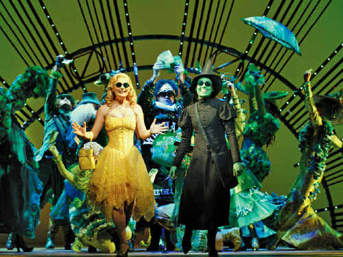 Lucy Durack and Jemma Rix in Wicked. Lucy Durack and Jemma Rix in Wicked.