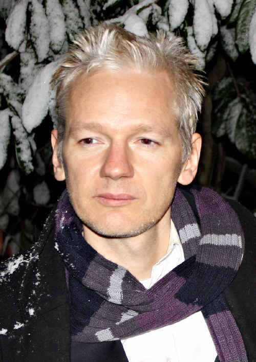 Julian Assange pictured in 2010. Julian Assange pictured in 2010.