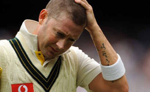 Australian captain Michael Clarke Australian captain Michael Clarke