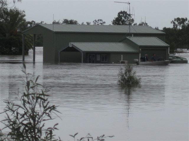QLD Disaster Coordinator explains the flood situation. QLD Disaster Coordinator explains the flood situation.