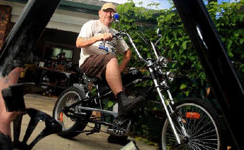 Eco-friendly: Jesse West says motorised bikes are cost-efficient and very safe. Eco-friendly: Jesse West says motorised bikes are cost-efficient and very safe.