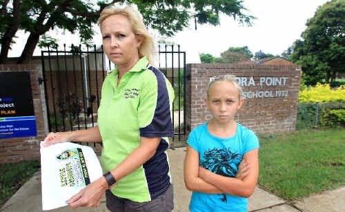 Sign of the times: Carol Norton from Little Grommets with her daughter Thalia. Sign of the times: Carol Norton from Little Grommets with her daughter Thalia.