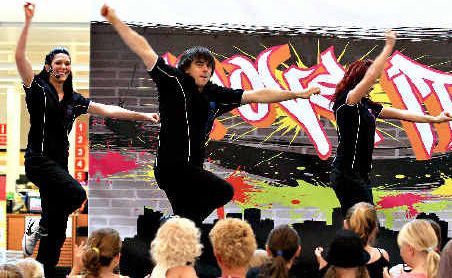 Stage presence: Move It dancers perform at Tweed City. Stage presence: Move It dancers perform at Tweed City.