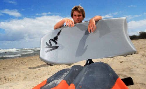 Jayden Casey, 15, on the beach at Cabarita where he saved a couple from drowning. Jayden Casey, 15, on the beach at Cabarita where he saved a couple from drowning.