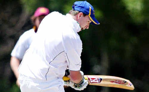Pottsville’s Jamie Bennett is bowled out on a tough day for LJ Hooker League batsmen on Saturday. Pottsville’s Jamie Bennett is bowled out on a tough day for LJ Hooker League batsmen on Saturday.