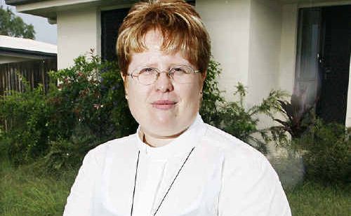 After having her own home flooded Rev Keren Terpstra has been helping others clean up. After having her own home flooded Rev Keren Terpstra has been helping others clean up.