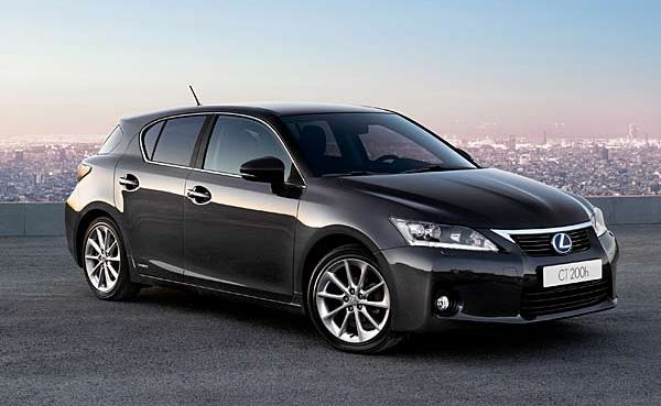The Lexus CT200h. The Lexus CT200h.