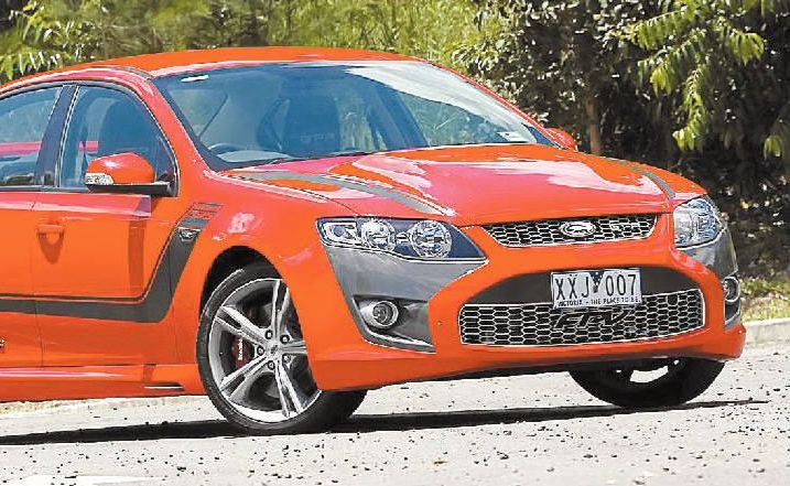 Revved up: This true hairy-chested offering, the GT-P, is still integral to the Blue Oval's FPV line-up Revved up: This true hairy-chested offering, the GT-P, is still integral to the Blue Oval's FPV line-up