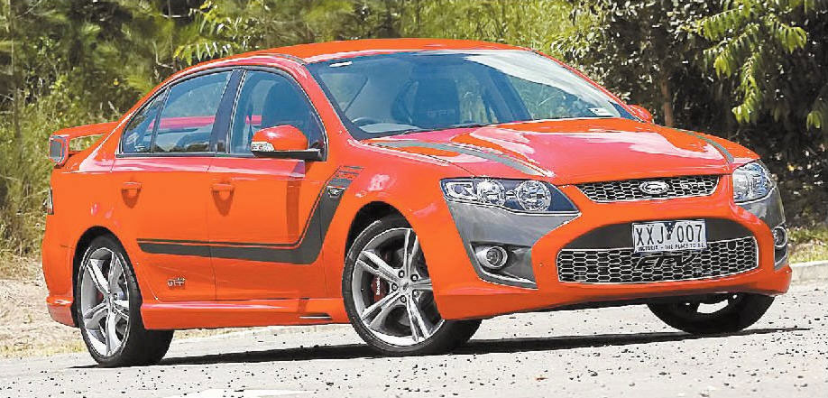 Revved up: This true hairy-chested offering, the GT-P, is still integral to the Blue Oval's FPV line-up Revved up: This true hairy-chested offering, the GT-P, is still integral to the Blue Oval's FPV line-up