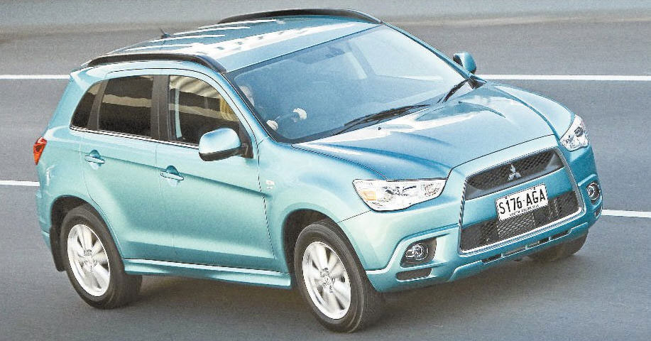 Nice looker: with its jet-plane grill and sleek lines the ASX is likely to turn heads. Nice looker: with its jet-plane grill and sleek lines the ASX is likely to turn heads.
