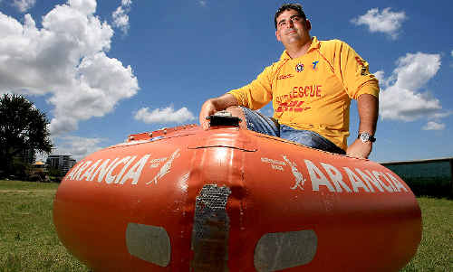 KIRRA Surf Life Saving Club lifesaver Anthony Cassone is just one of the many heroes that donated time and resources to help the flood ravaged victims in Brisbane. PHOTO: JOHN GASS D130703 KIRRA Surf Life Saving Club lifesaver Anthony Cassone is just one of the many heroes that donated time and resources to help the flood ravaged victims in Brisbane. PHOTO: JOHN GASS D130703