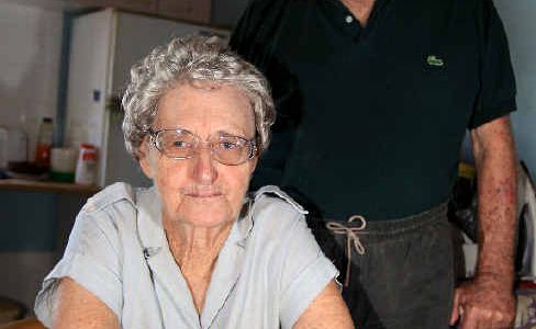 Joyce Buchanan, pictured with husband Eddie, is now enjoying the food she used to deliver as a Meals on Wheels volunteer. Joyce Buchanan, pictured with husband Eddie, is now enjoying the food she used to deliver as a Meals on Wheels volunteer.