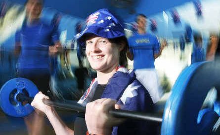 Healthworks Ipswich Brassall manager Sara Rogers gets involved in raising funds for flood victims. Healthworks Ipswich Brassall manager Sara Rogers gets involved in raising funds for flood victims.