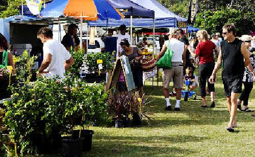 Market forces: The Lennox Head farmers’ market at Williams Reserve on Sunday is one of the many markets in the region. Market forces: The Lennox Head farmers’ market at Williams Reserve on Sunday is one of the many markets in the region.