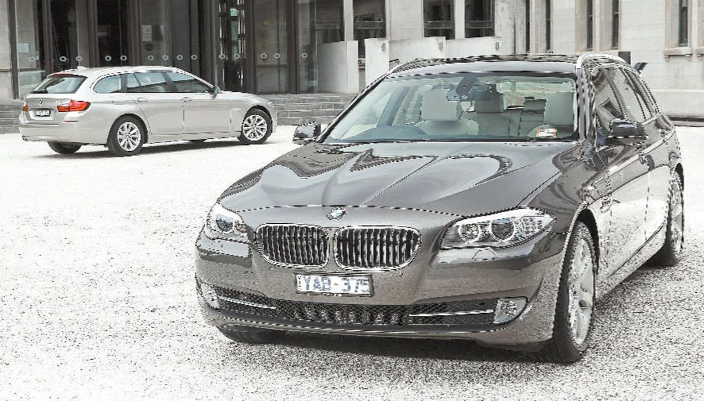 The BMW 5 Series Touring. The BMW 5 Series Touring.
