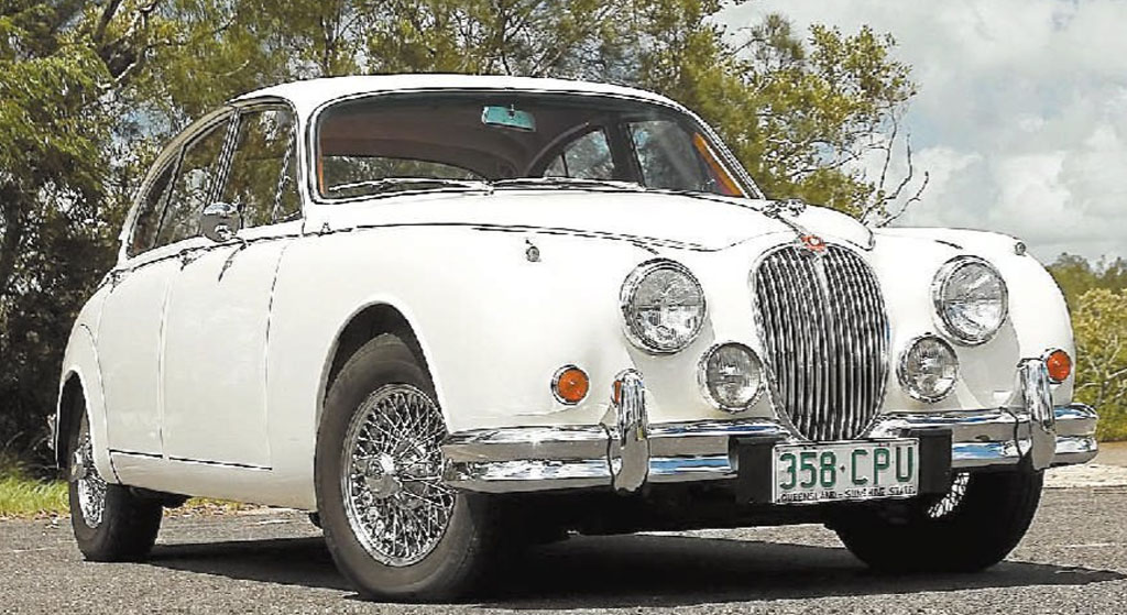 Annette Dadow's 1966 Jaguar MkII still has the original seats and wood panels. Annette Dadow's 1966 Jaguar MkII still has the original seats and wood panels.