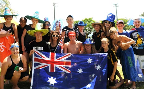 A CROP OF YOUNG swimmers from various clubs around south east Queensland turned out to the Lockyer Valley to show their Aussie pride and athleticism on Australia Day. A CROP OF YOUNG swimmers from various clubs around south east Queensland turned out to the Lockyer Valley to show their Aussie pride and athleticism on Australia Day.