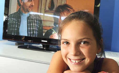 Kayley Collier,11, won’t miss Neighbours, but she also enjoys spending time away from the screen. Kayley Collier,11, won’t miss Neighbours, but she also enjoys spending time away from the screen.