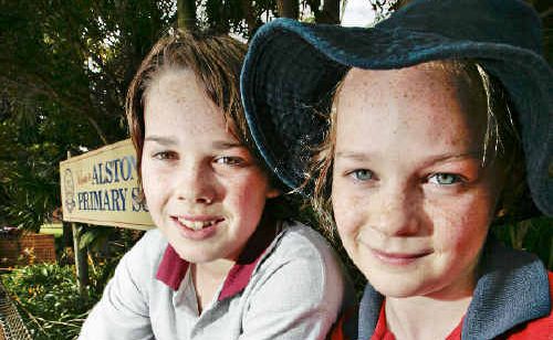 Sam, 13, and Leilani, 9, enjoy attending the Alstonville primary and high schools, and their Meerschaum Vale mum, Trish Rohweder, is happy with the standard of government education. Sam, 13, and Leilani, 9, enjoy attending the Alstonville primary and high schools, and their Meerschaum Vale mum, Trish Rohweder, is happy with the standard of government education.