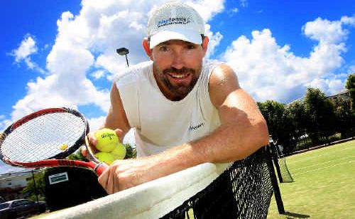 Rhys McDougall is hunting for the over-35 tennis world title in New Zealand this month. Rhys McDougall is hunting for the over-35 tennis world title in New Zealand this month.