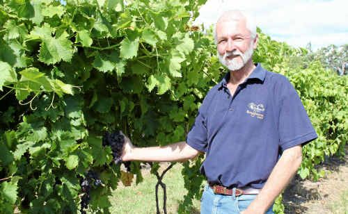 Bungawarra Winery owner Jeff Harden is among seven Granite Belt wineries to donate to the huge flood relief wine raffle. Bungawarra Winery owner Jeff Harden is among seven Granite Belt wineries to donate to the huge flood relief wine raffle.