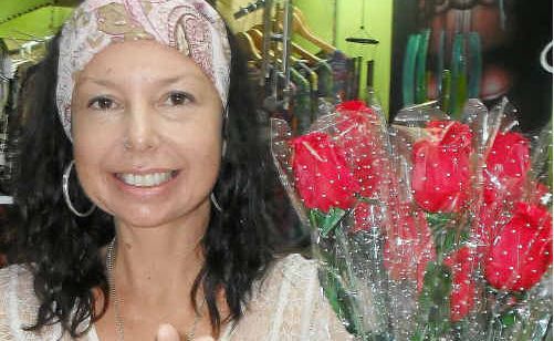 Suze Hagenbach of Kachina Moon in Agnes Water has ‘love is all’ rose quartz, incense and essential oils and red roses for Valentine’s Day. Suze Hagenbach of Kachina Moon in Agnes Water has ‘love is all’ rose quartz, incense and essential oils and red roses for Valentine’s Day.