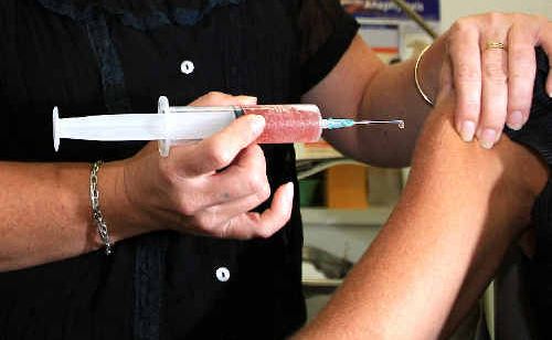 Registered nurse Rachel Row says vaccination is important to stop disease spreading. Registered nurse Rachel Row says vaccination is important to stop disease spreading.