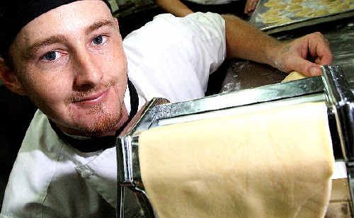 Tweed Bowls Club chefs Teri Jorgensen (rear) and Dylan Osmond have earned a spot in the prestigious Chefs Table Award finals. Tweed Bowls Club chefs Teri Jorgensen (rear) and Dylan Osmond have earned a spot in the prestigious Chefs Table Award finals.