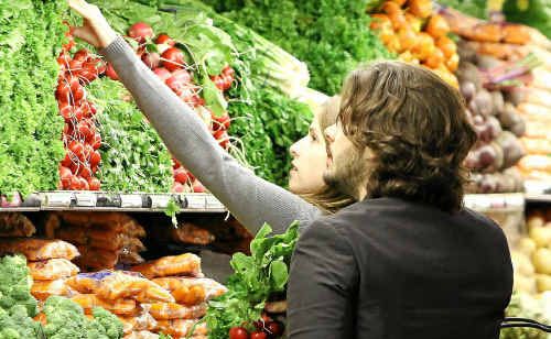 If fresh fruit and vegetables are on special, research some dishes you can make with them. If fresh fruit and vegetables are on special, research some dishes you can make with them.