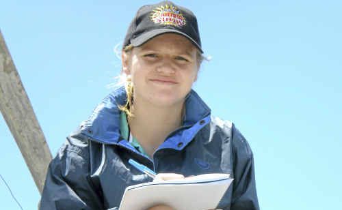 Geography student Laura Bennett taking part in Geography’s Big Week Out in Western Australia last December. Geography student Laura Bennett taking part in Geography’s Big Week Out in Western Australia last December.
