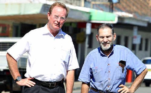 Bruce Flynn’s and Phil Taylor’s fathers helped found the Banana Festival, and they continue to give it their support. Bruce Flynn’s and Phil Taylor’s fathers helped found the Banana Festival, and they continue to give it their support.