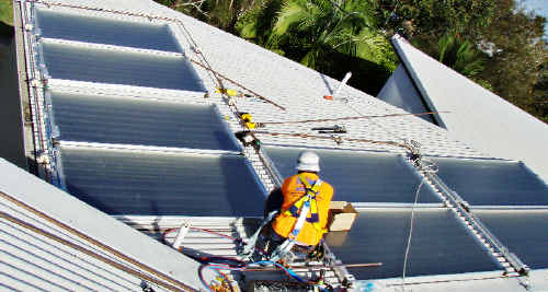 Northern Rivers solar industry representatives have met with Lismore MP Thomas George to discuss the Coalition’s plans for the industry if they win the state election. Northern Rivers solar industry representatives have met with Lismore MP Thomas George to discuss the Coalition’s plans for the industry if they win the state election.