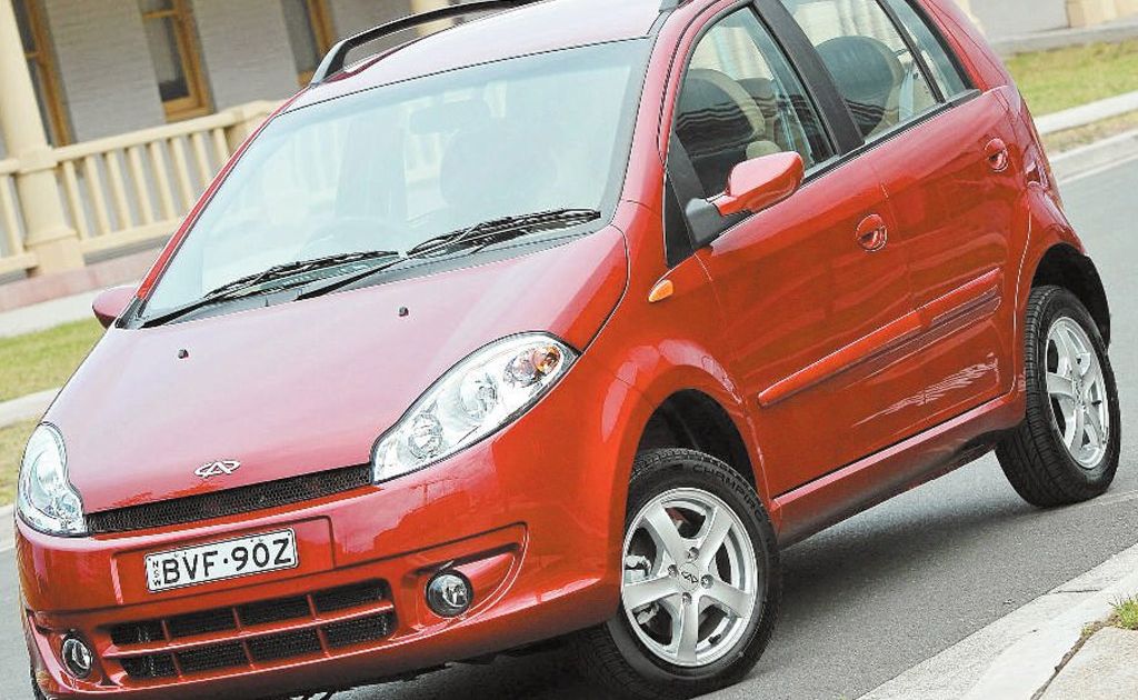 The Chery J1 light hatch will be available from an eye-catching $11,990 drive away, making it the joint cheapest car available in Australia today alongside the Proton S16 and Geely MK. The Chery J1 light hatch will be available from an eye-catching $11,990 drive away, making it the joint cheapest car available in Australia today alongside the Proton S16 and Geely MK.