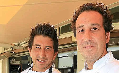 Canadian chefs, twin brothers Chad and Clayton Klyne. Canadian chefs, twin brothers Chad and Clayton Klyne.